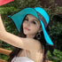 Summer women's seaside sun hat Circumference21.7-23.6 inch(55-60cm)